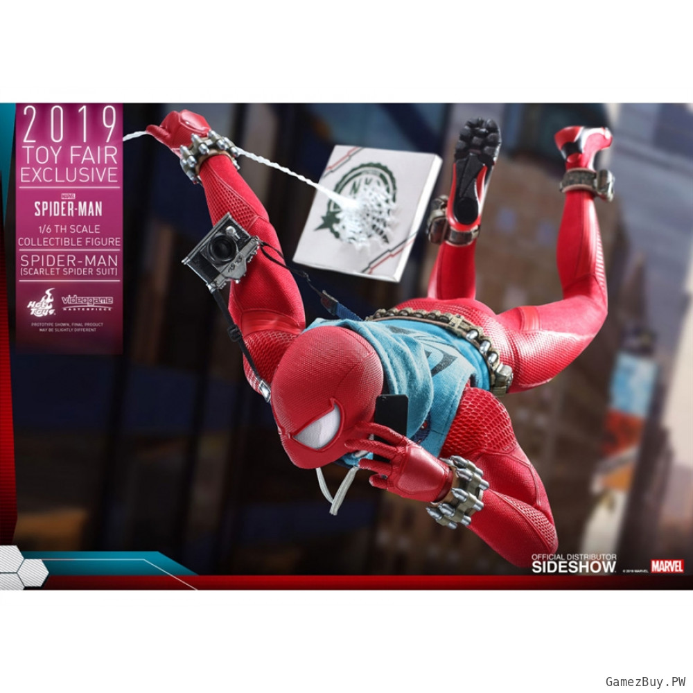 Фигурка из игры Человек-паук - Человек-паук (Spider-Man) Scarlet Spider Suit