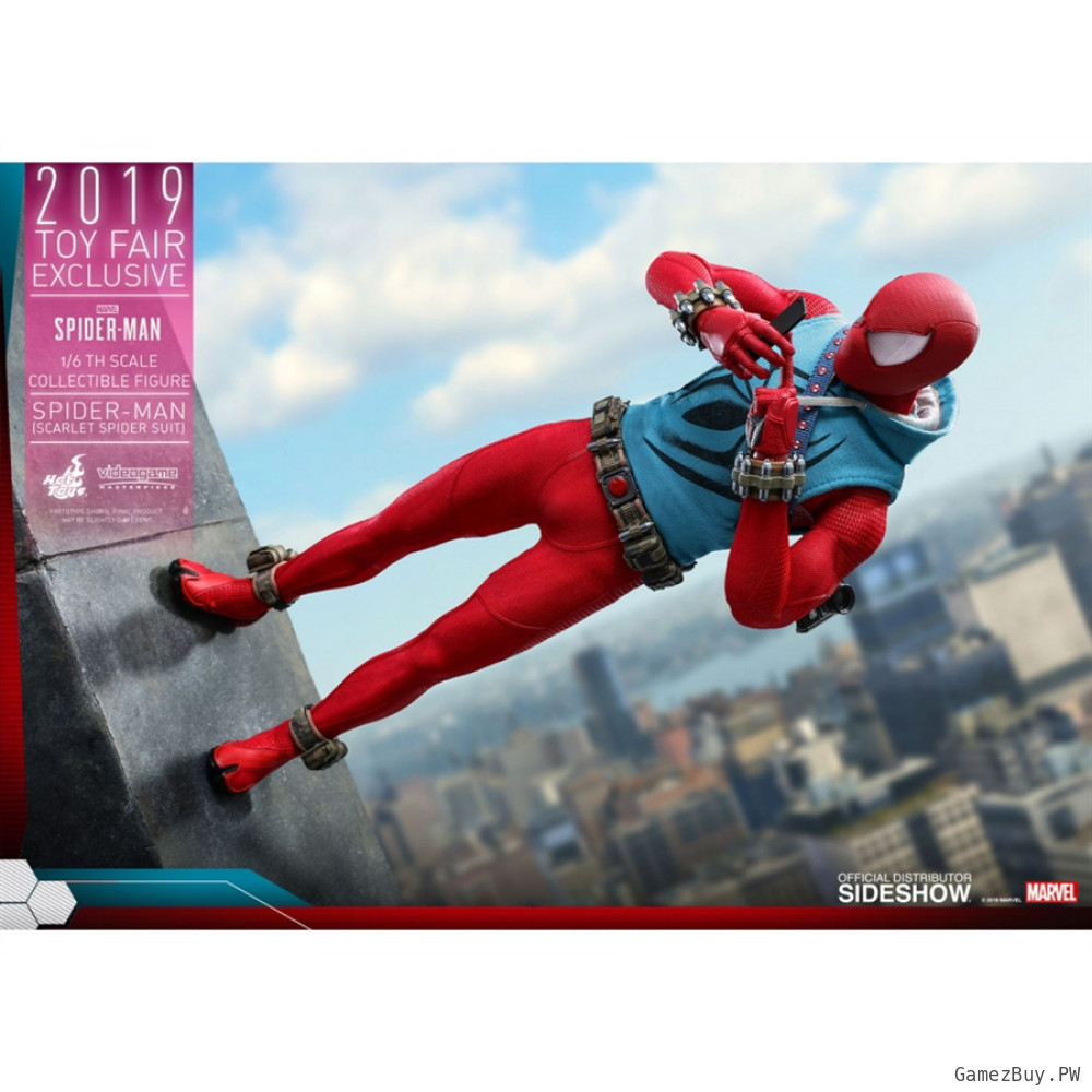 Фигурка из игры Человек-паук - Человек-паук (Spider-Man) Scarlet Spider Suit