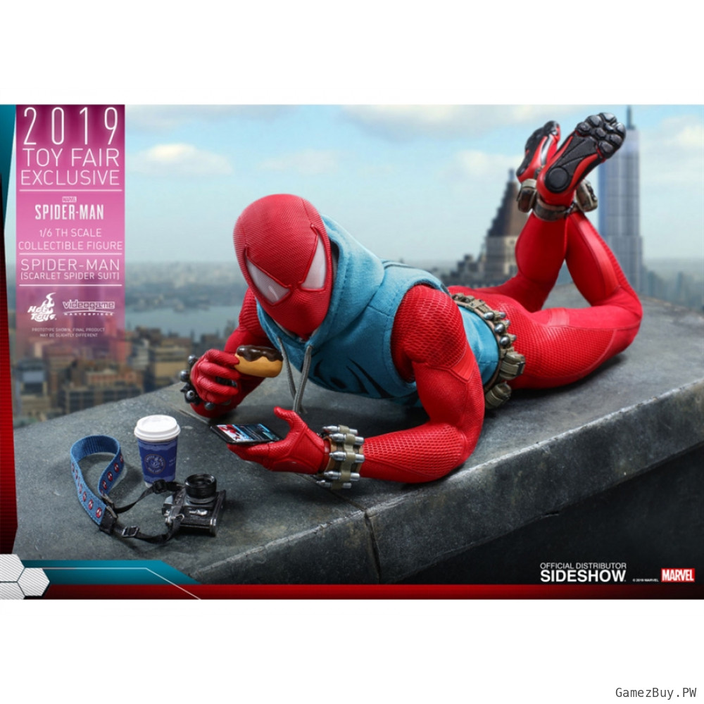 Фигурка из игры Человек-паук - Человек-паук (Spider-Man) Scarlet Spider Suit