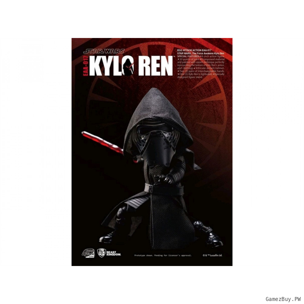 Фигурка из фильма Звёздные войны: Пробуждение силы - Кайло Рен (Kylo Ren) Egg Attack